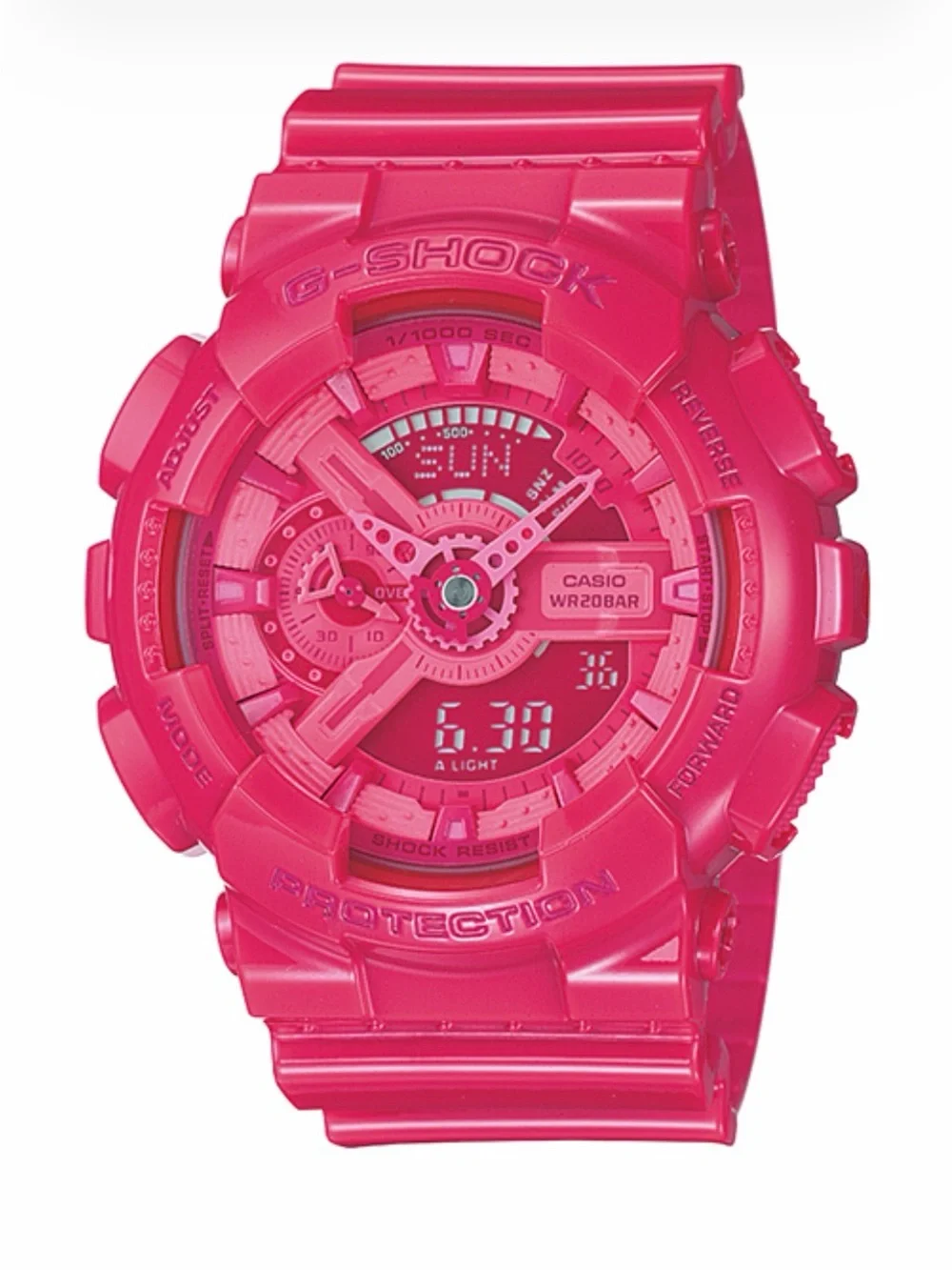 G-Shock Casio G-Shock GMA-S110CC-4A Pink Hyper Color Analog Digital Watch 5425